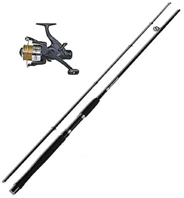 Equipo de carpa G8DS con una caña de 2,40 m y un carrete baitrunner