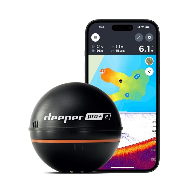 Sonda lanzable Deeper Smart Sonar Pro+ 2 con GPS