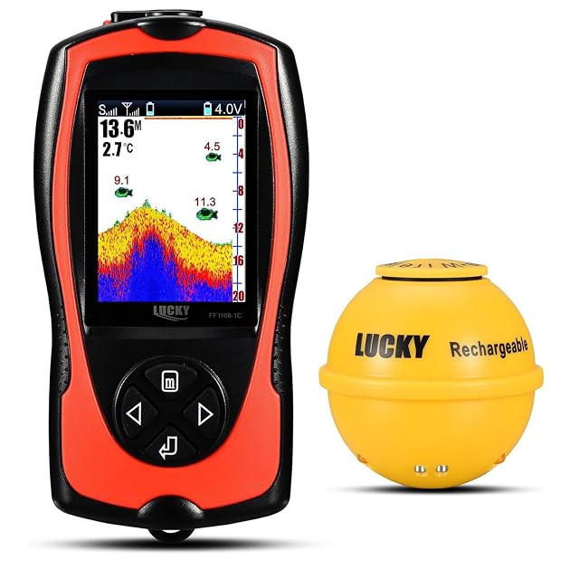 Sonda portátil inalámbrica LUCKY con terminal de pantalla LCD en color