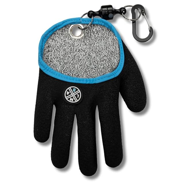 Guante de captura antideslizante LMAB Landing Glove para lucio con clip magnético