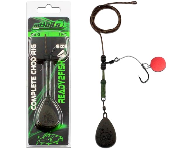 Chod rig completo Angel-Berger Magic Baits con plomo de 85 g