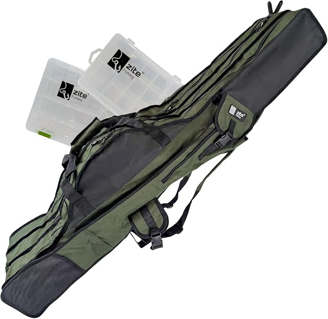 Funda y estuche de cañas Zite Fishing de 150 cm
