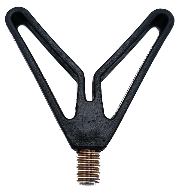 Soporte de caña en V negro A&N Deluxe