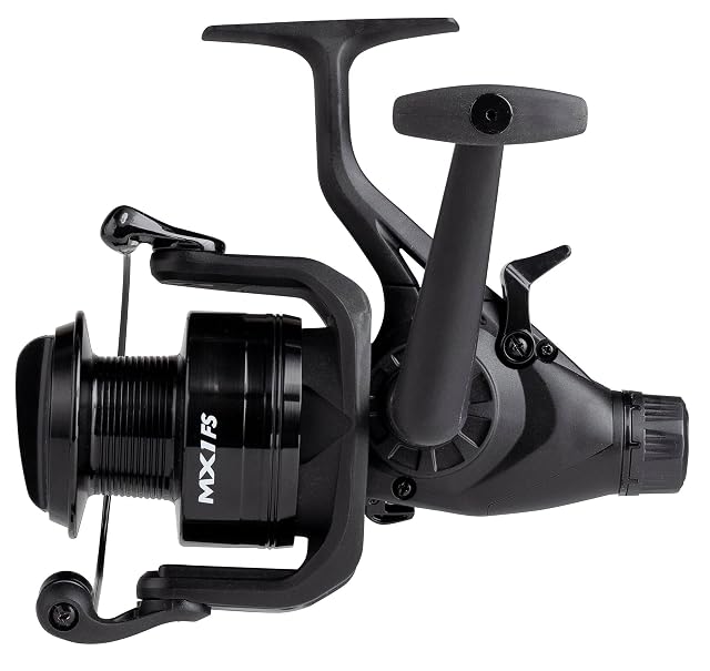 Carrete baitrunner Mitchell MX1 FS 6500 de aluminio negro