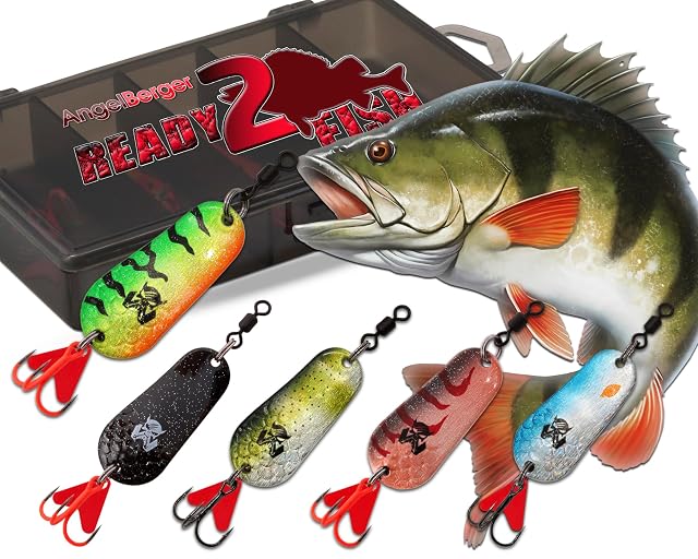 Surtido de cucharillas Wild Devil Baits en caja, 16 g