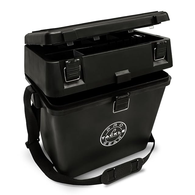 Caja-asiento polivalente Pro Tackle Gear con correas de mochila